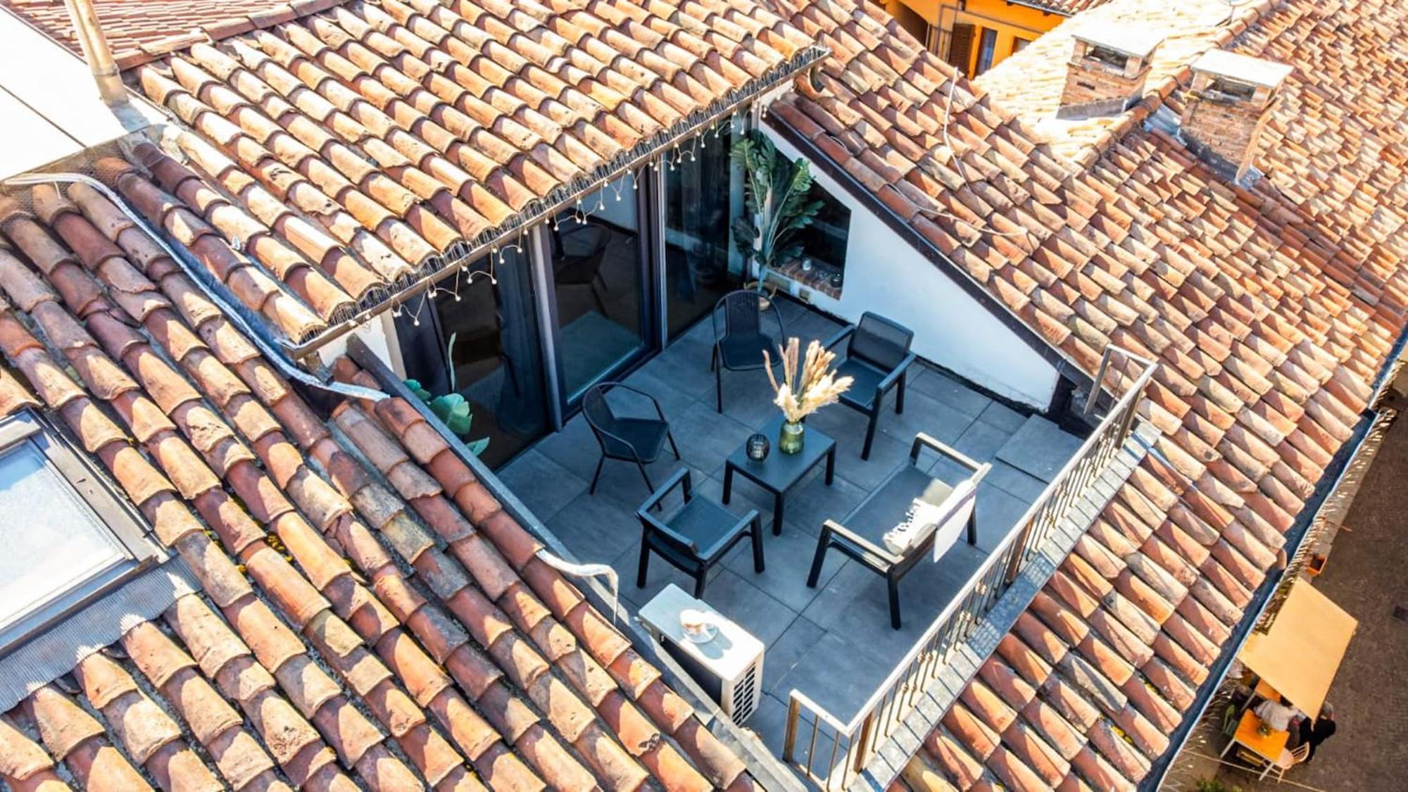 Apartamento Centro Storico-Dimora Con Terrazza- Wi-Fi E Ac Asti Exterior foto